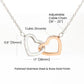 The Interlocking Hearts Necklace - Special Offer